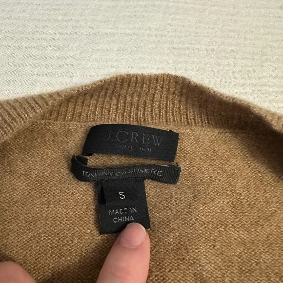 J. Crew V-Neck Cashmere Sweater - Picture 5 of 8